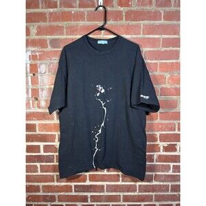 Vintage Y2k Takashi Murakami Mr Dob Black Shirt Hiropon Factory Adult XL